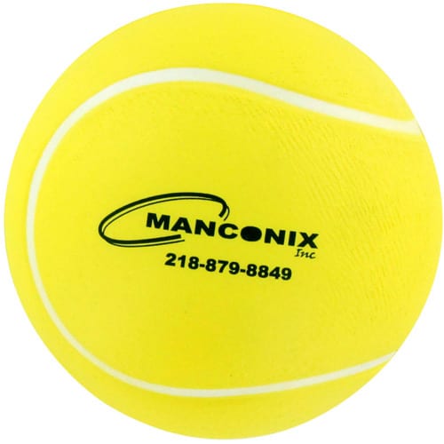 Antistressbold tennisbold logo