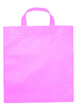 Mulepose med logo lilla