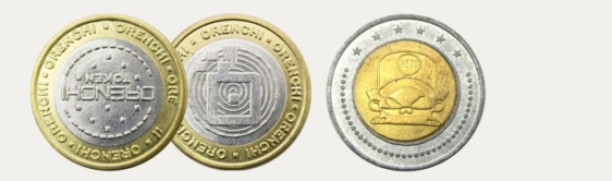 Mønter med tryg